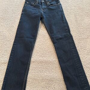 Levi's Men's Dark Blue Slim Straight Jeans